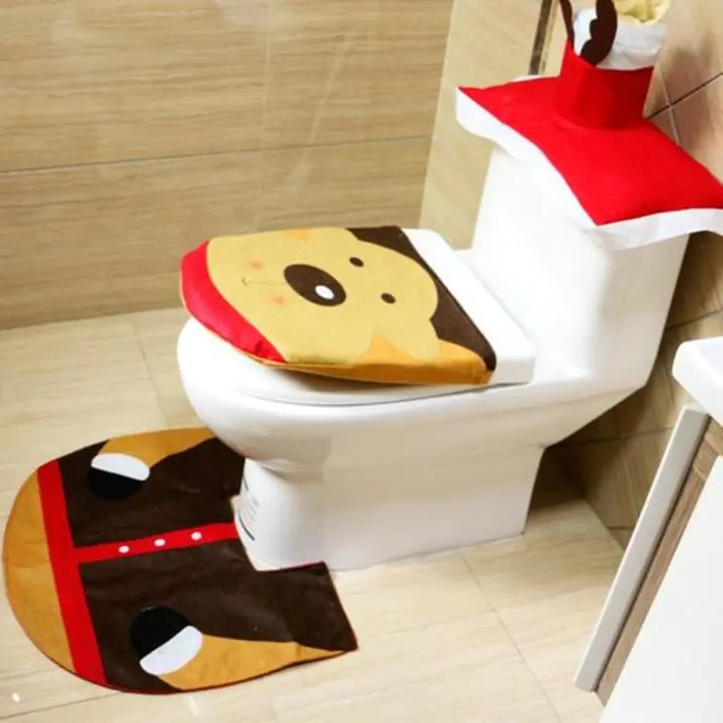 Santa Claus Toilet Seat Cover