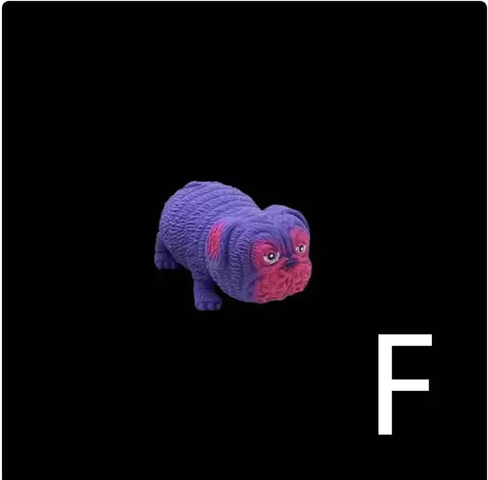 Slow Rebound Dog Toy - Corgi & Shar Pei Design