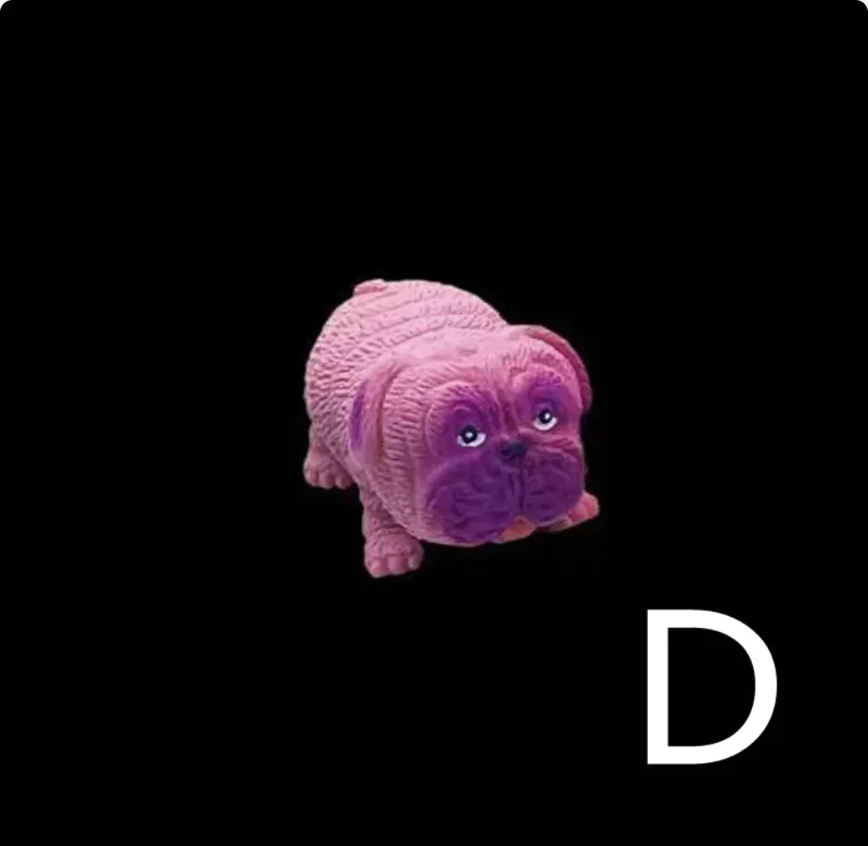 Slow Rebound Dog Toy - Corgi & Shar Pei Design